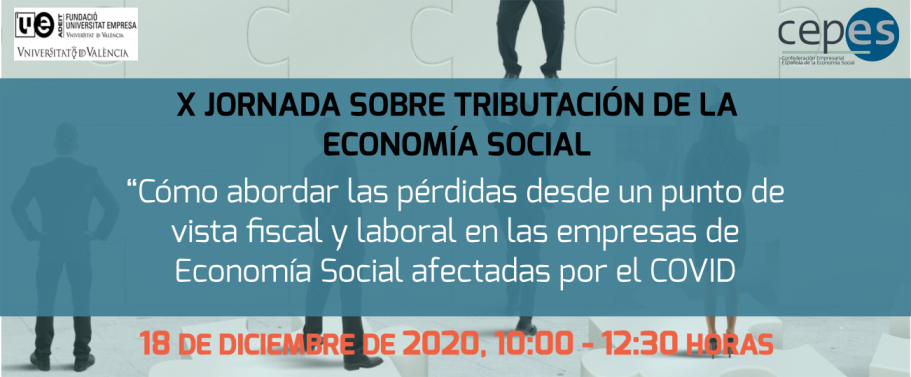 X Jornada sobre tributació de l'Economia Social: Com hem de tractar les pèrdues en l'Impost de Societats?